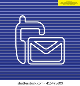 sms line icon