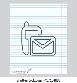 sms line icon