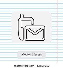 sms line icon