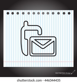 sms line icon