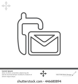sms line icon