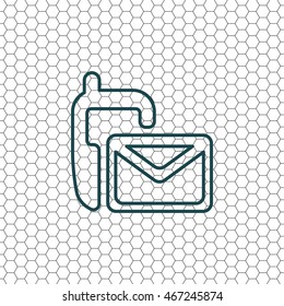 sms line icon