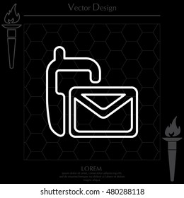 sms line icon