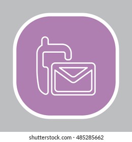sms line icon
