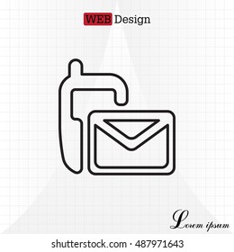 sms line icon