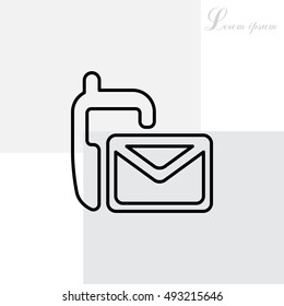 sms line icon