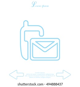 sms line icon