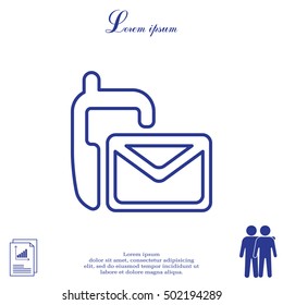 sms line icon