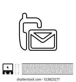 sms line icon