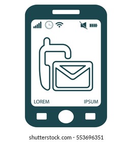 sms line icon