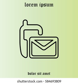 sms line icon