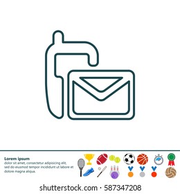 sms line icon