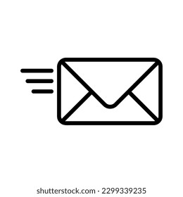 Sms-Zeilensymbol, Vektorgrafik. sms-zeilensymbol, einzeln auf weißem Hintergrund.eps