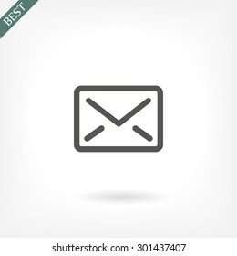 sms line vector icon