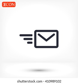 sms line vector icon