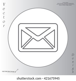 sms line vector icon