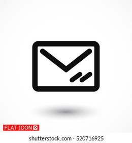 sms line vector icon