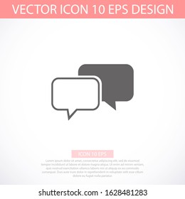 SMS mail vector icon. mail to receive SMS icon. mail to send SMS icon. mail for reading SMS flat