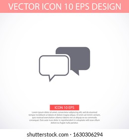 SMS mail vector icon. mail to receive SMS icon. mail to send SMS icon. mail for reading SMS flat