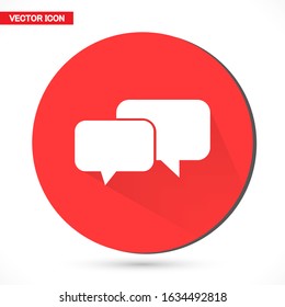 SMS mail vector icon. mail to receive SMS icon. mail to send SMS icon. mail for reading SMS flat