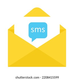 Sms Marketing Vector Icon which is suitable for commercial work and easily modify or edit it

