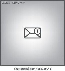 SMS messages. icon. vector design