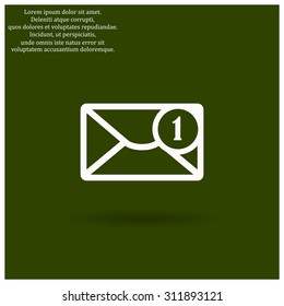 SMS messages. icon. vector design