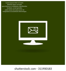 SMS messages. icon. vector design