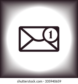 SMS messages. icon. vector design
