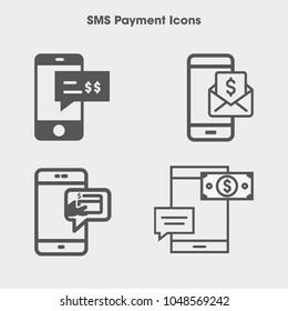 sms payment icons