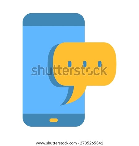 Sms Platform Icon - Flat Color Icons For Accounting and Business