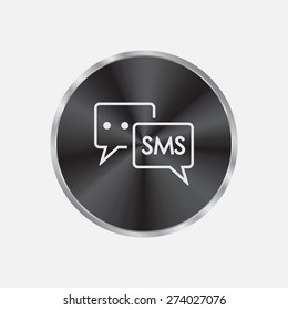 SMS sign icon