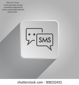 SMS sign icon