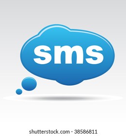 SMS sign icon