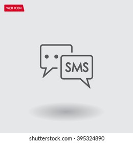 SMS sign icon