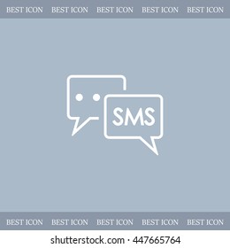 SMS sign icon