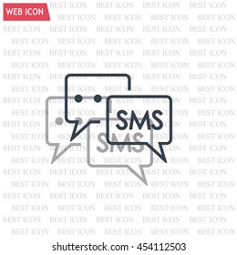 SMS sign icon