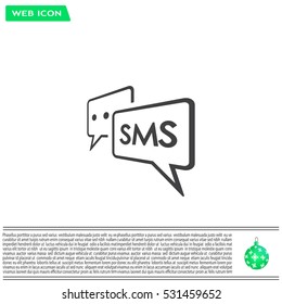 Ícone de assinatura SMS