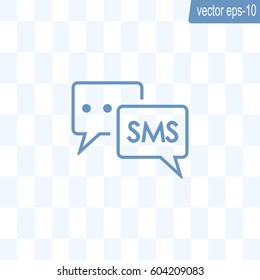 SMS sign icon
