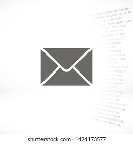 sms vector icon 10 eps , Lorem ipsum Flat design