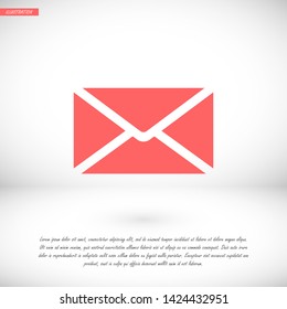 sms vector icon 10 eps , Lorem ipsum Flat design