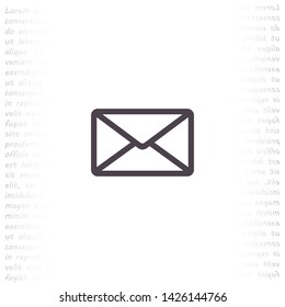 sms vector icon 10 eps , Lorem ipsum Flat design
