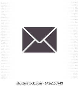 sms vector icon 10 eps , Lorem ipsum Flat design