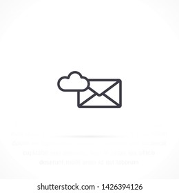 sms vector icon 10 eps , Lorem ipsum Flat design