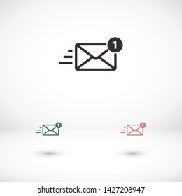 sms vector icon 10 eps , Lorem ipsum Flat design
