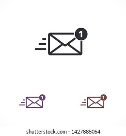 sms vector icon 10 eps , Lorem ipsum Flat design
