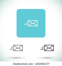 sms vector icon 10 eps , Lorem ipsum Flat design