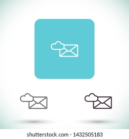 sms vector icon 10 eps , Lorem ipsum Flat design