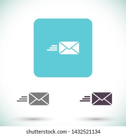 sms vector icon 10 eps , Lorem ipsum Flat design