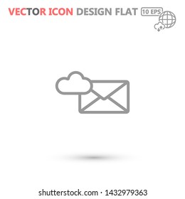 sms vector icon 10 eps , Lorem ipsum Flat design